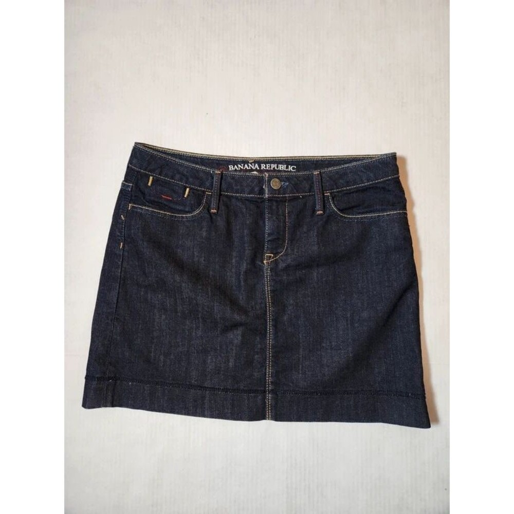 Banana Republic Stretch Denim Skirt Size 8